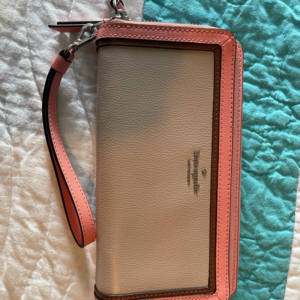Kate spade wallet with Wrist strap